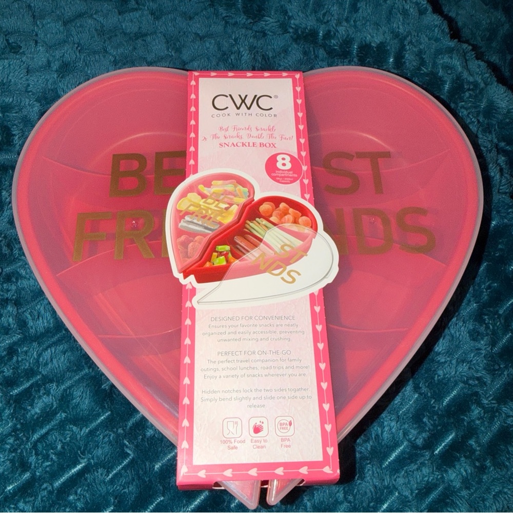 Valentines Best Friends BFF Snackle Box Cook With Color Pink Target
